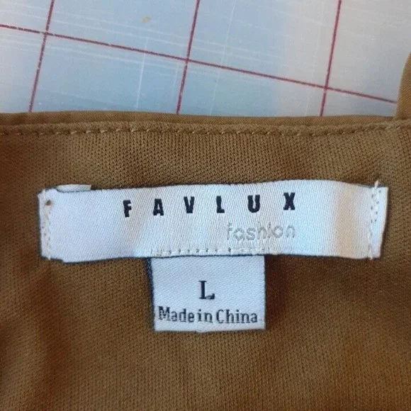 Favlux Fashion Dress Womens Large Green Spaghetti Strap Mini Lined Party - Picture 8 of 12